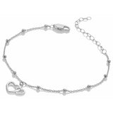 Hot Diamonds sterling silver mother daughter bracelet 20cm (British brand)