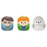 Squish-a-longs Hogwarts Express playset with Harry, Ron and Hedwig (British brand)