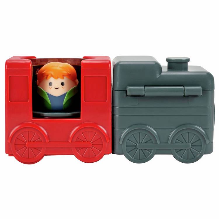 Squish-a-longs Hogwarts Express playset with Harry, Ron and Hedwig (British brand)