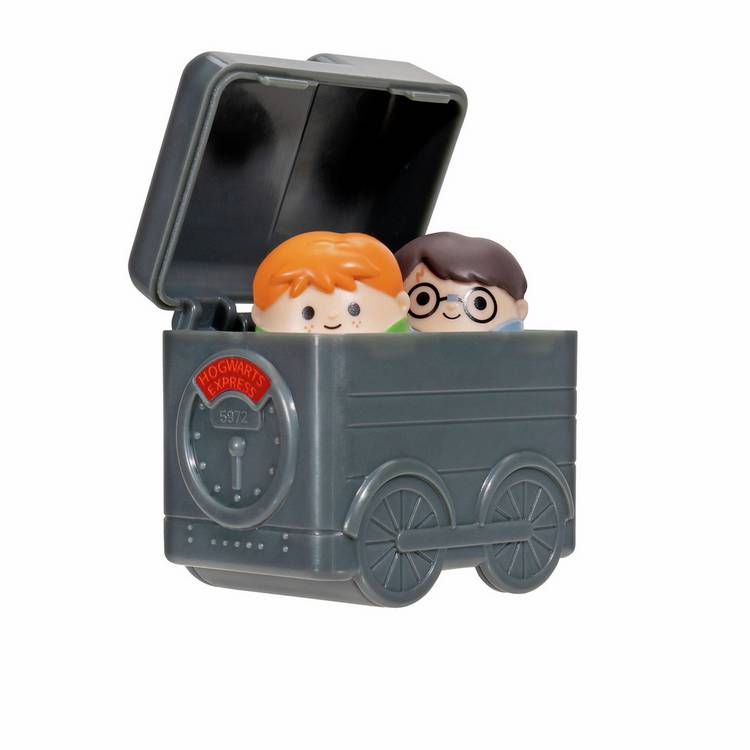 Squish-a-longs Hogwarts Express playset with Harry, Ron and Hedwig (British brand)