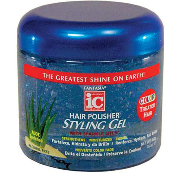 Fantasia Hair Polisher Styling Gel for Color Treated Hair - British product