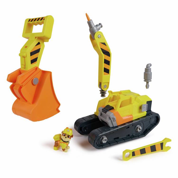 Rubble & Crew construction toy vehicle Rubble's Deluxe Tools - British product
