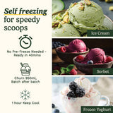 Cuisinart Freeze Ease Ice Cream Maker 950ml - British product
