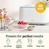 Cuisinart Freeze Ease Ice Cream Maker 950ml - British product