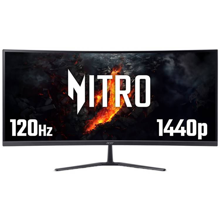 Acer Nitro ED340CURJ0 34 inch gaming monitor (British brand)