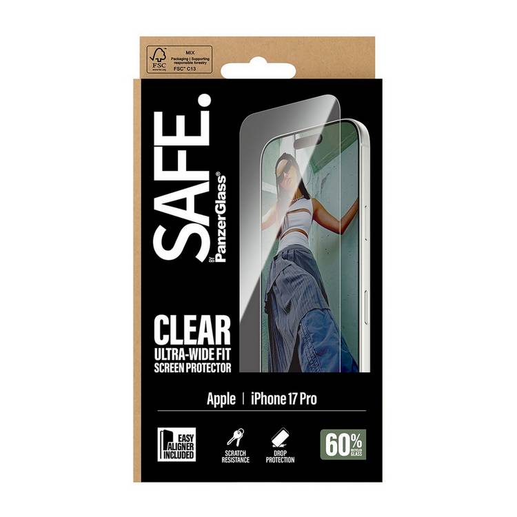 PanzerGlass screen protector for iPhone 17 Pro - British product