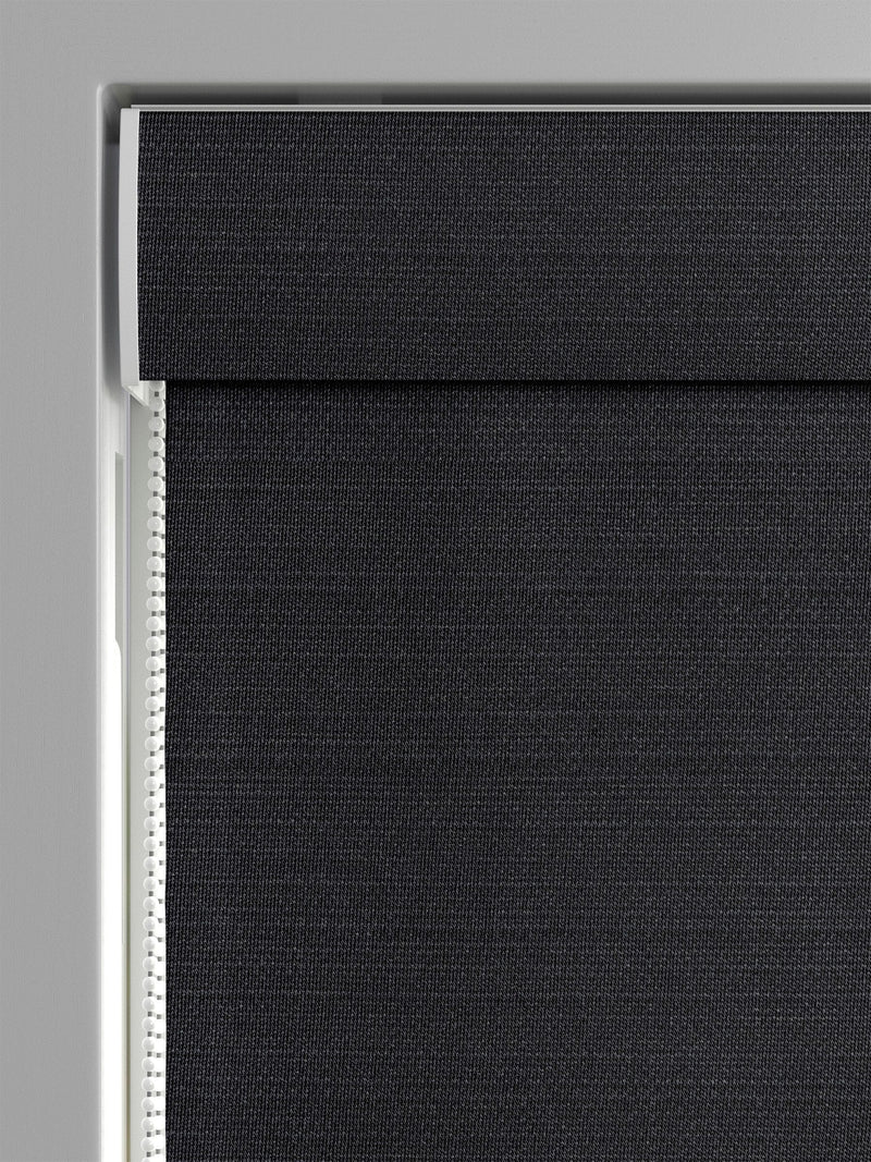 Voyage Maison black jasper roman blind made to measure (British brand)