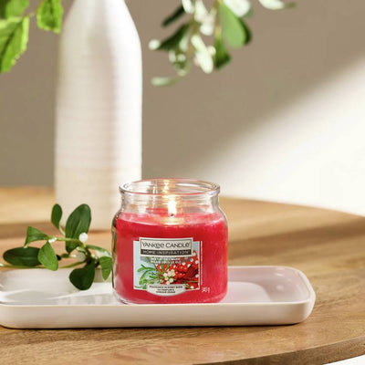 Argos Yankee Candle Medium Scented Candle - Mistletoe Charm- Buy online at McGrocer