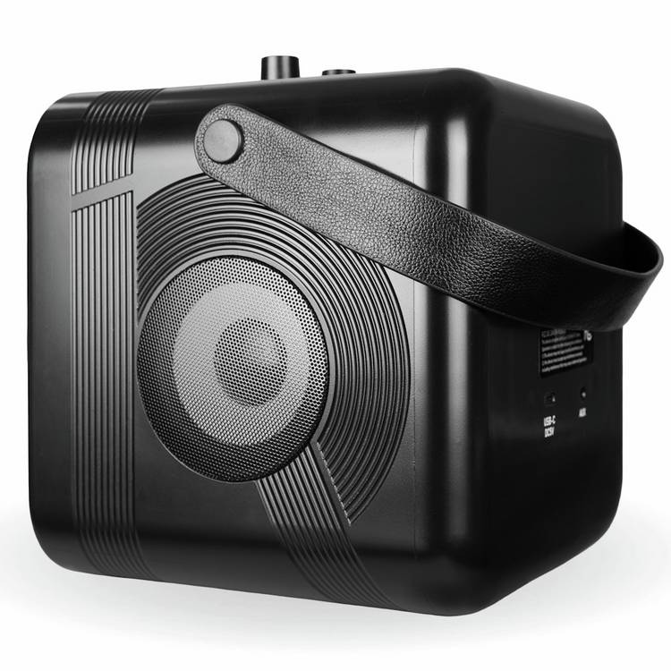 RockJam karaoke speaker with pixel display, imported from the UK