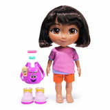 Dora 12-inch Sing & Explore doll with backpack (British brand)