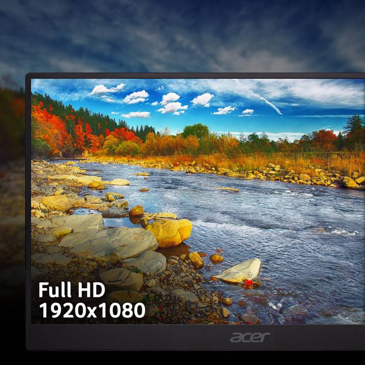 Acer portable monitor 15.6in Full HD, imported from the UK