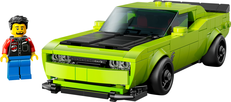 LEGO Dodge Challenger SRT Sports Car 390 Pieces - British product