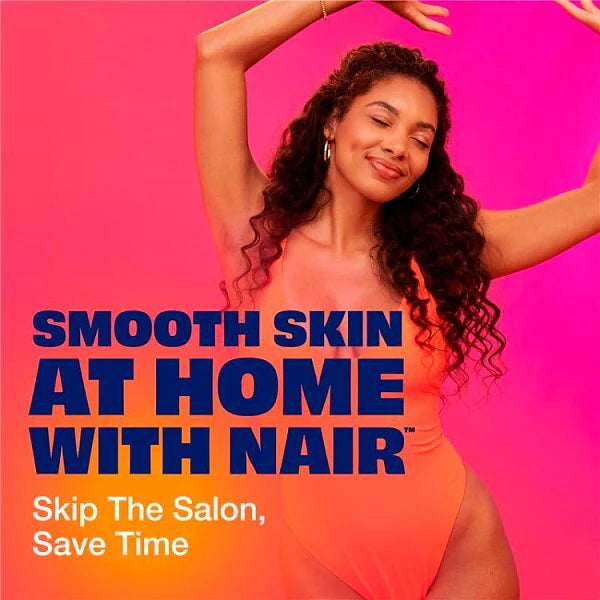 Nair facial brush on hair removal cream 50ml, imported from the UK