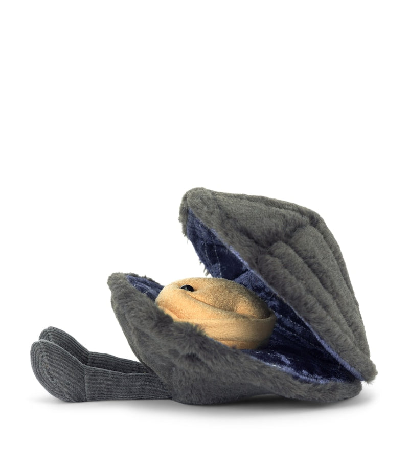 Jellycat mussel plush toy Michelle Mussel 17cm, UK version