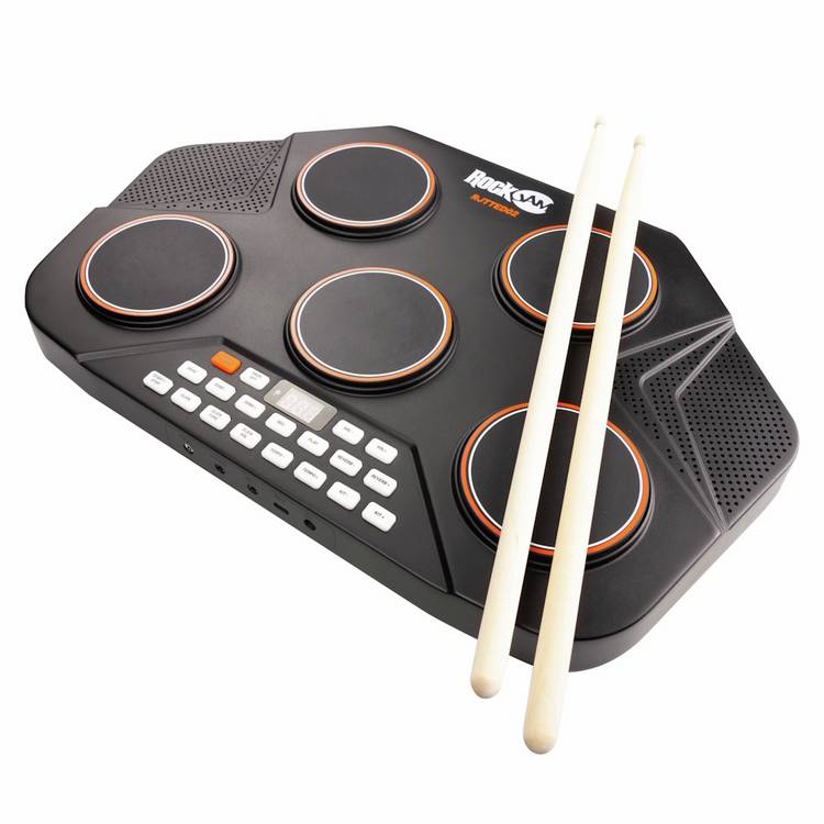 RockJam electronic drum machine RJTTED02 portable, UK version