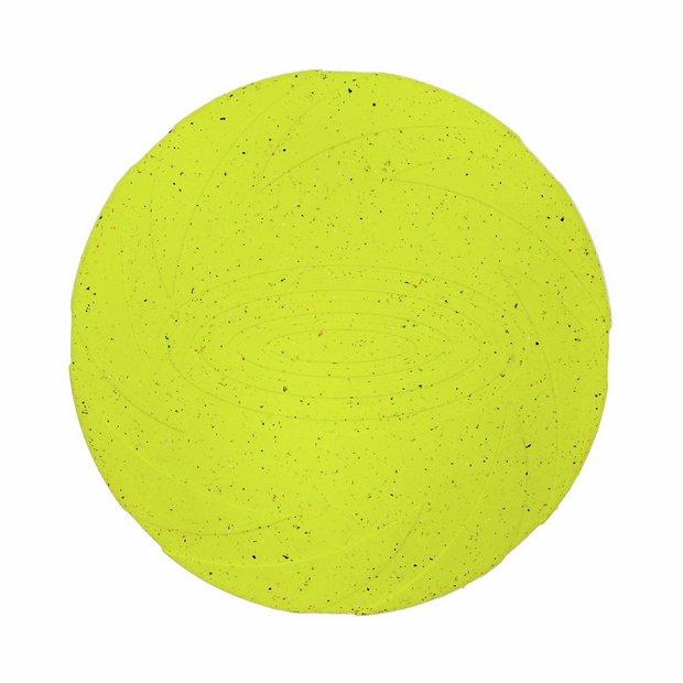 Nike Grind Max Frisbee large dog toy yellow (British brand)