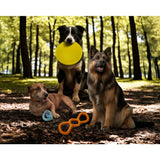 Nike Grind Max Frisbee large dog toy yellow (British brand)