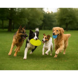 Nike Grind Max Frisbee large dog toy yellow (British brand)