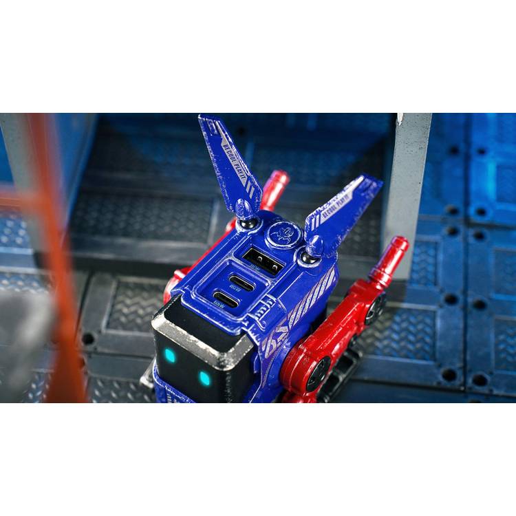 GravaStar Alpha65 65W GaN fast charger in blue - British product