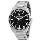 Argos Maserati Index Black Dial Stainless Steel Bracelet Watch- Buy online at McGrocer