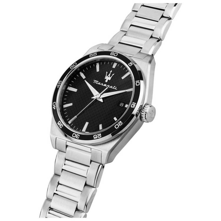 Maserati Index chronograph watch stainless steel 41mm - British product
