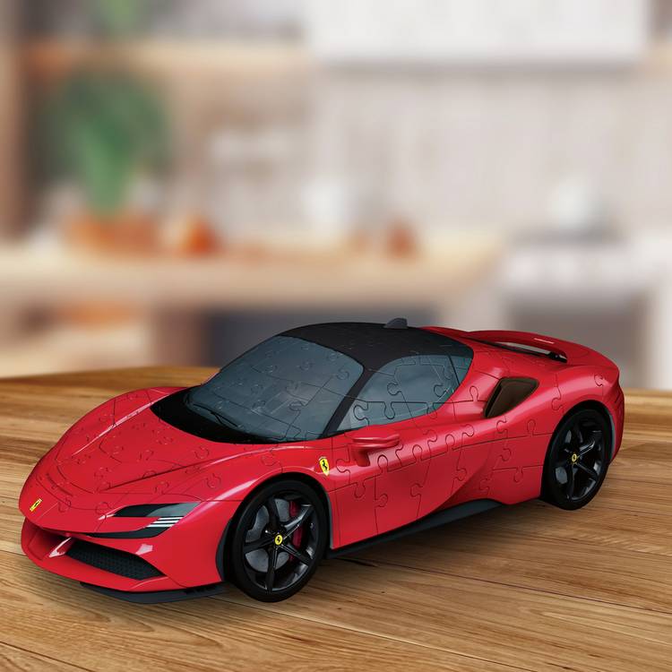 Ravensburger Ferrari Stradale 3D puzzle 108 pieces, UK version