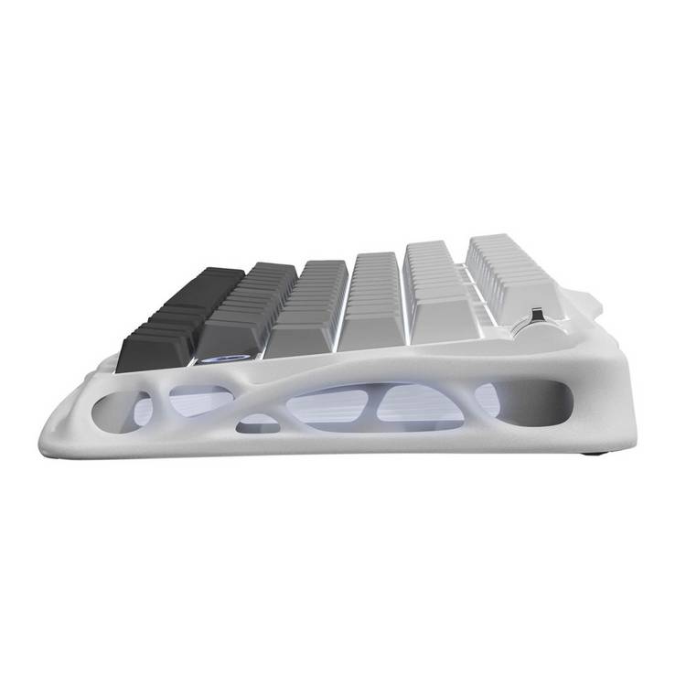 GravaStar Mercury K1 white wireless gaming keyboard, imported from the UK