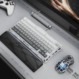 GravaStar Mercury K1 white wireless gaming keyboard, imported from the UK