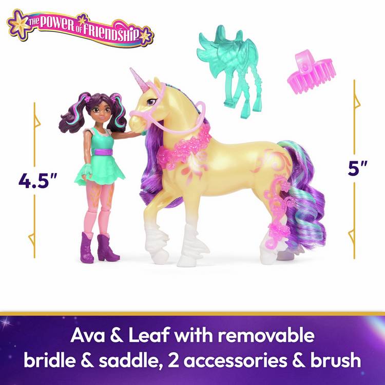 Unicorn Academy Ava & Leaf doll set 4 inch UK version