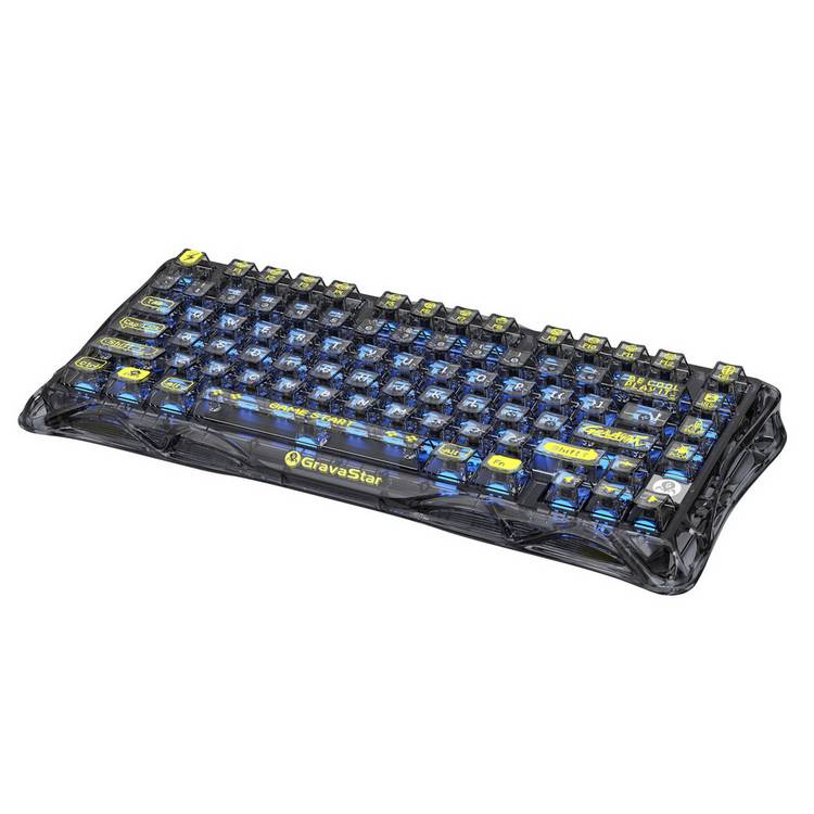 GravaStar Mercury K1 Lite wireless gaming keyboard, imported from the UK