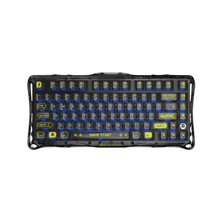 GravaStar Mercury K1 Lite wireless gaming keyboard, imported from the UK