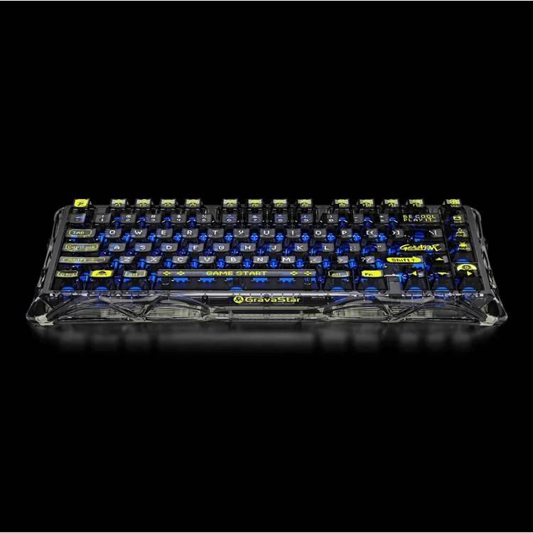 GravaStar Mercury K1 Lite wireless gaming keyboard, imported from the UK