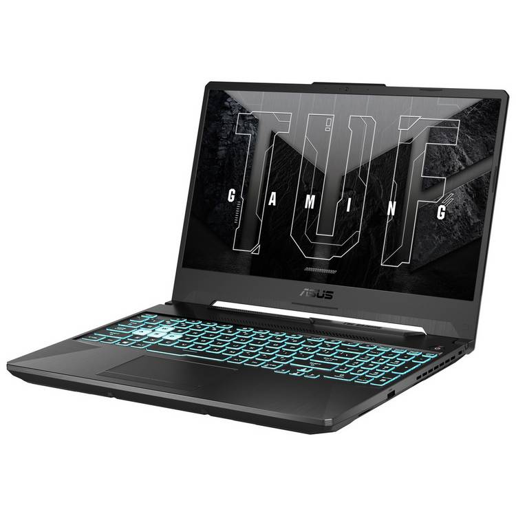 ASUS TUF A15 gaming laptop with Ryzen 7, 16GB RAM, imported from the UK