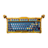 GravaStar Mercury K1 Pro gaming keyboard yellow - British product
