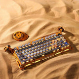 GravaStar Mercury K1 Pro gaming keyboard yellow - British product