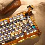 GravaStar Mercury K1 Pro gaming keyboard yellow - British product