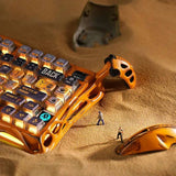 GravaStar Mercury K1 Pro gaming keyboard yellow - British product