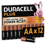 Argos Duracell Plus Power Boost AA Batteries - Pack of 12- Buy online at McGrocer