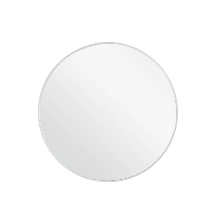 Habitat silver round wall mirror 50x50cm (British brand)