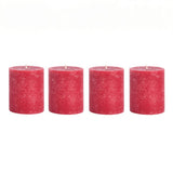 Argos Argos Home Pack of 4 Pillar Candles - Unscented- Buy online at McGrocer