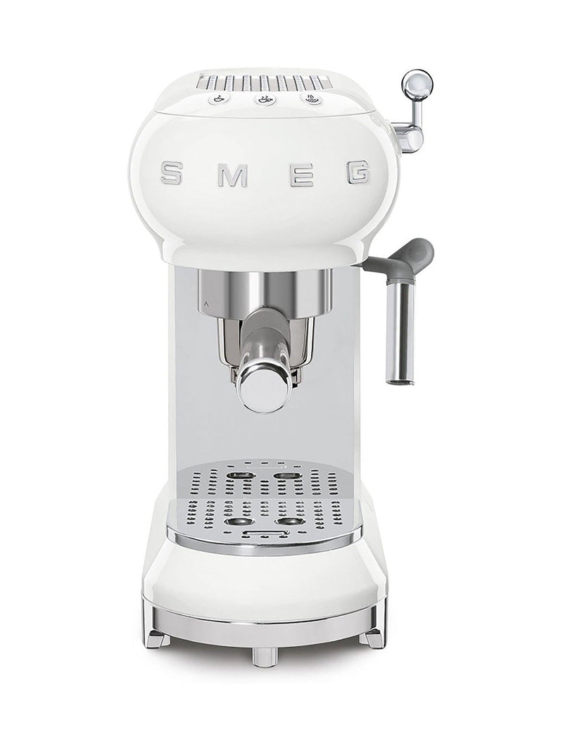Smeg White Espresso Coffee Machine