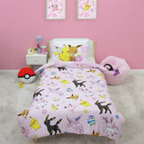 Pokemon pink bedding set single (British brand)