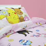 Pokemon pink bedding set single (British brand)