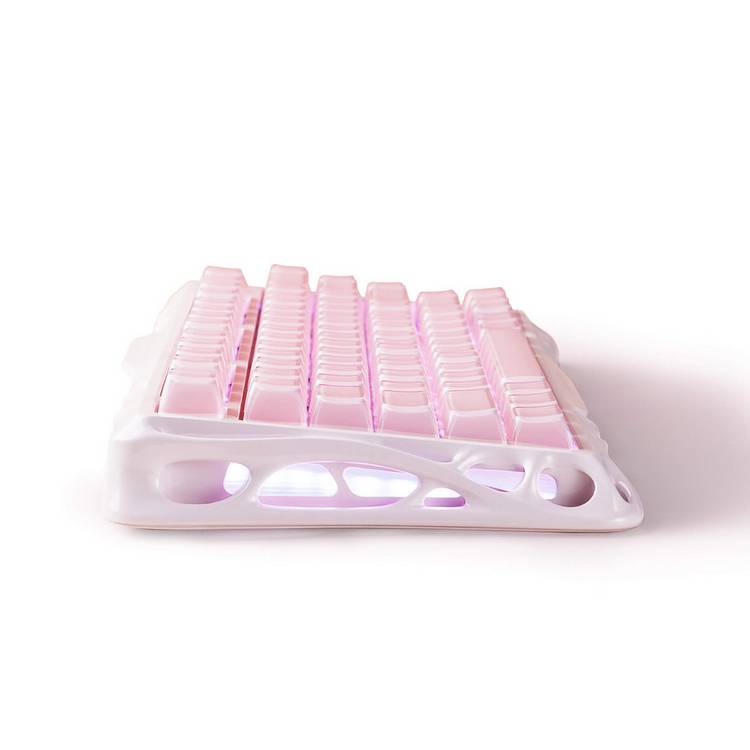 GravaStar gaming keyboard Sakura pink, UK version