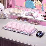 GravaStar gaming keyboard Sakura pink, UK version