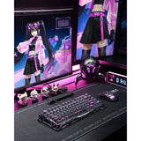 GravaStar Mercury V75 Lite transparent gaming keyboard, imported from the UK