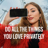 PanzerGlass iPhone Air privacy screen protector, imported from the UK