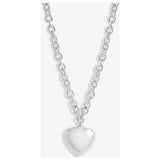 Argos Lipsy Silver Heart Double Chain Pendant Necklace- Buy online at McGrocer
