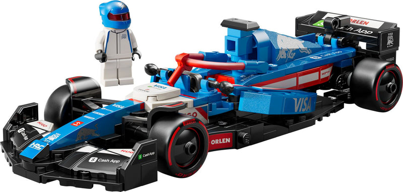 LEGO Visa Cash App RB VCARB 01 F1 Race Car 248 Pieces (British brand)