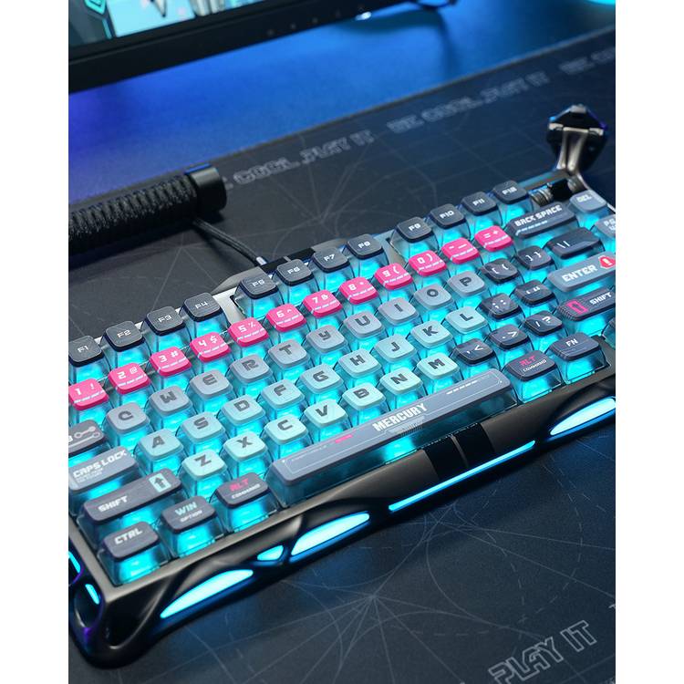 GravaStar Mercury V75 Pro gaming keyboard (British brand)